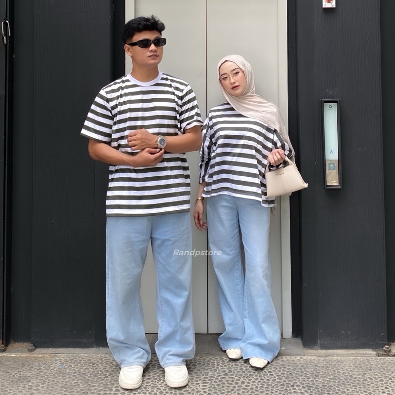 Kaos Couple Pakaian Cowok Cewek Dewasa Terbaru Thsirt Capel Pria Wanita Pasangan Bju Samaan Pacar Ti