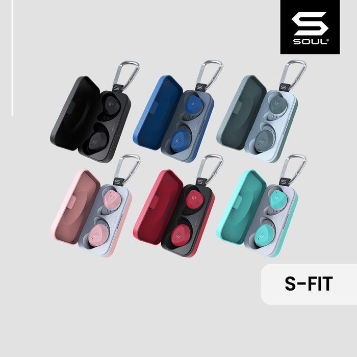 SOUL S-FIT True Wireless Earphones Waterproof Bluetooth v. 5.0