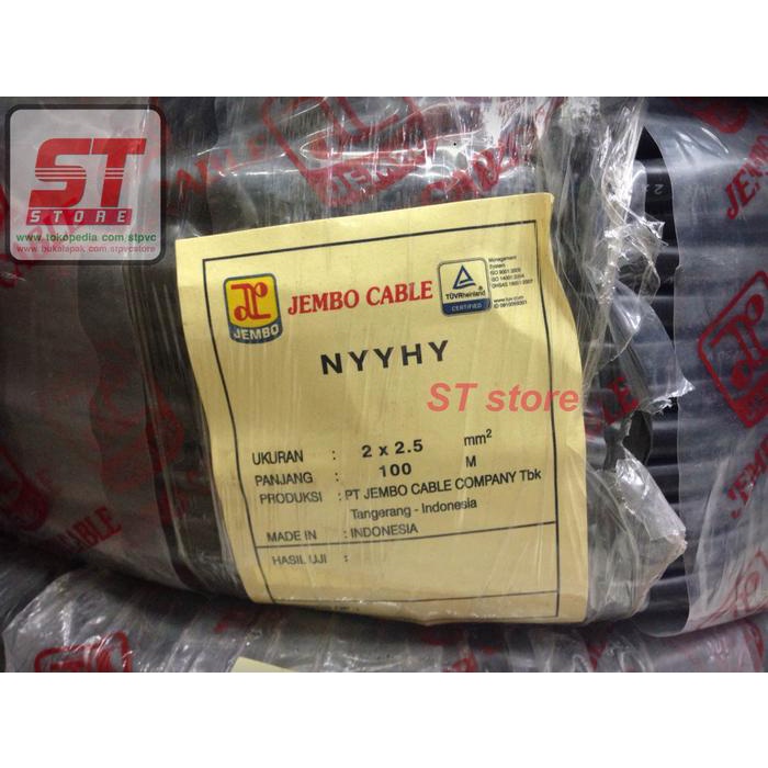 Terbatas Kabel Nyyhy / Kabel Serabut Jembo 2X2,5Mm / Roll