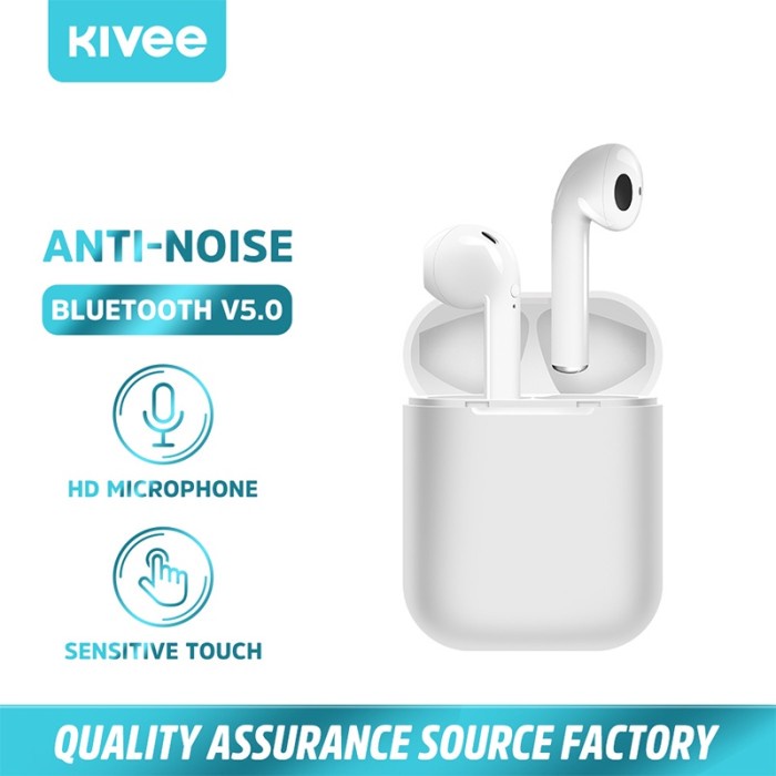 KIVEE Headset bluetooth earphone iphone Gaming & Music In Ear TWS