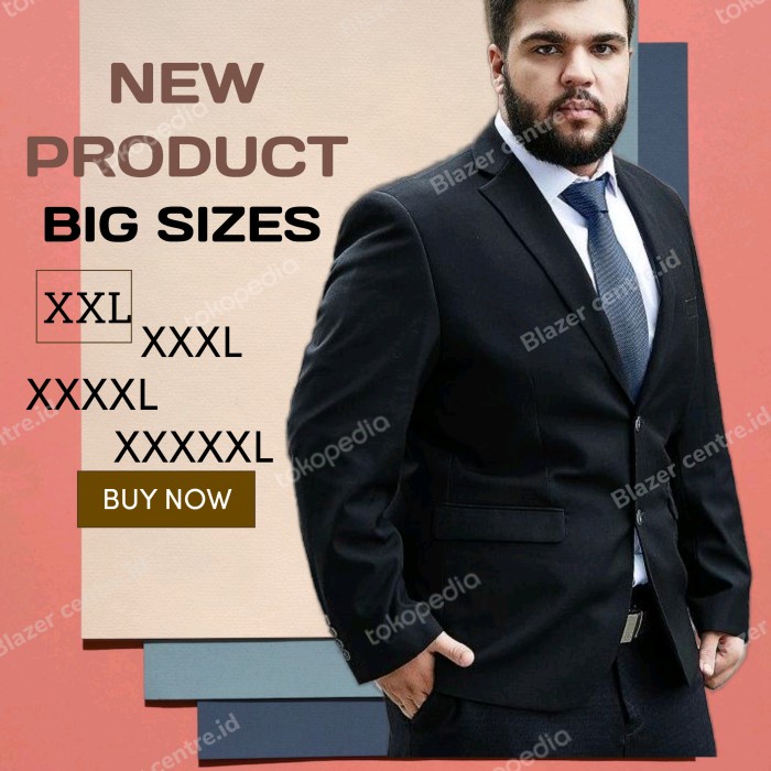 New Jas Pria Big Size / Jas Pria Big Size Jumbo / Jas Blazer Pria Big Size Original