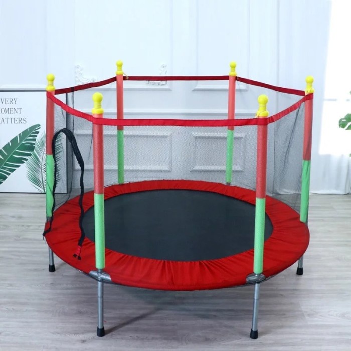 Children's Trampoline Kids Fitness Equipment Exercise Trampoline with