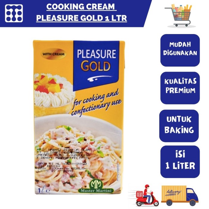 

Cooking Cream Pleasure Gold 1 Liter