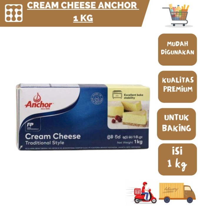 

CREAM CHEESE ANCHOR UKURAN 1 KG