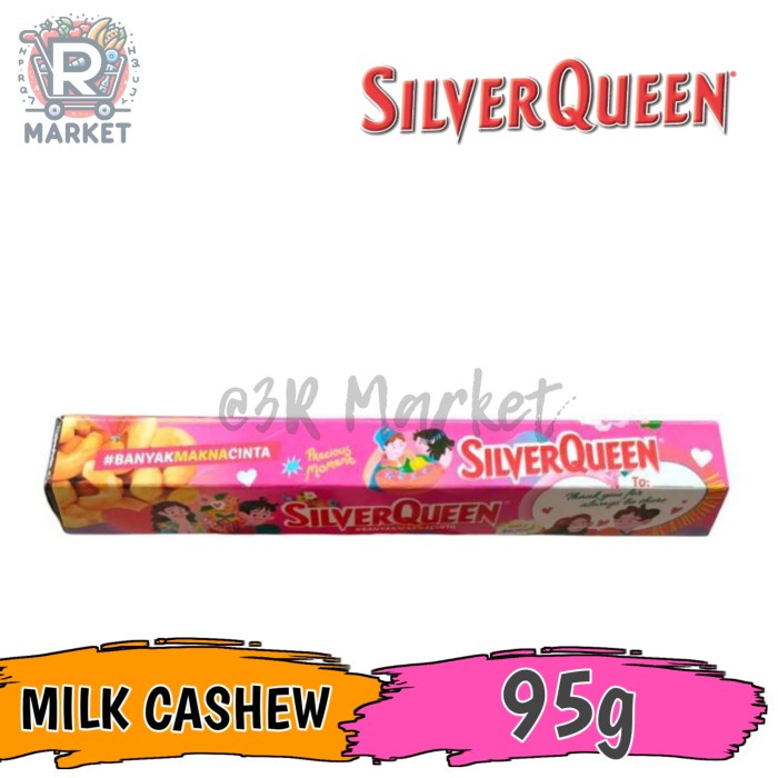 

Silver Queen Milk Chocolate With Cashew Valentine Chunky Bar