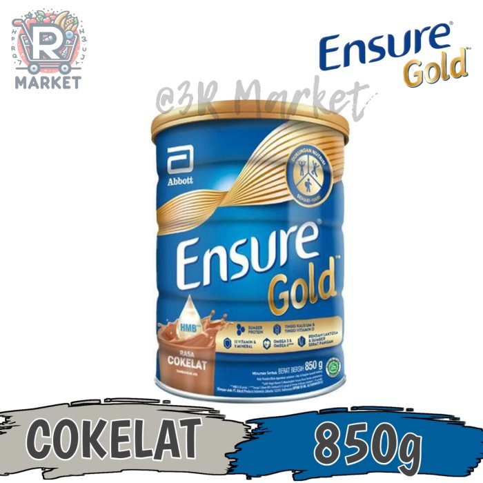 

Ensure Gold Rasa Cokelat Kaleng Besar 850g