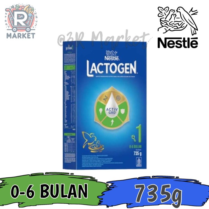 

Nestle Lactogen 1 Susu Formula 0-6 Bulan Kemasan Box