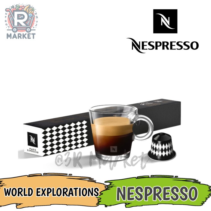 

Nespresso World Exploration Paris Coffee Capsule / Kapsul Kopi