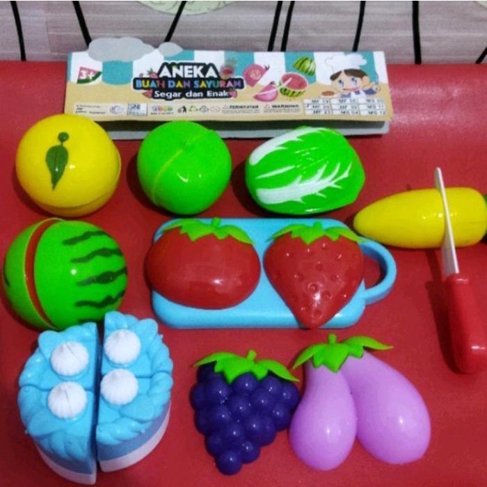 ID MAINAN BUAH SAYUR DAN KUE ULTAH POTONG MF 20