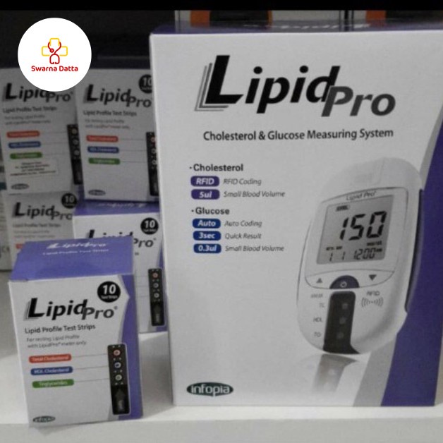 Alat Tes Kolesterol Darah Lengkap HDL LDL Trigliserida Lipid Pro