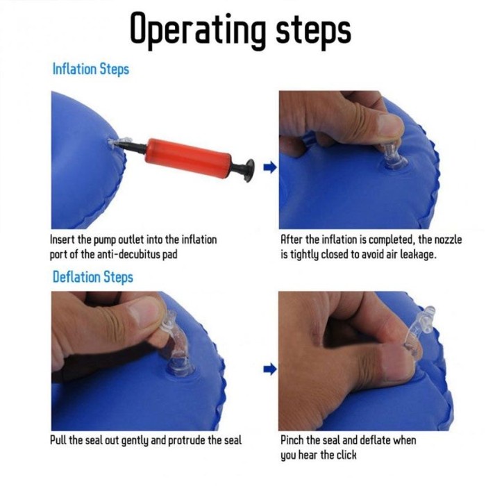 Goldenelectric Toilet Tiup Portabel / Toilet Lansia Hamil Dewasa Lansia / Pispot