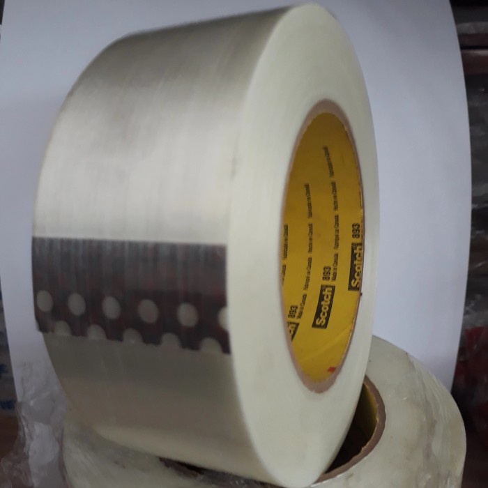 

TERBARU 3M Filament Tape 893 Clear,2 inc x 55 mtr.