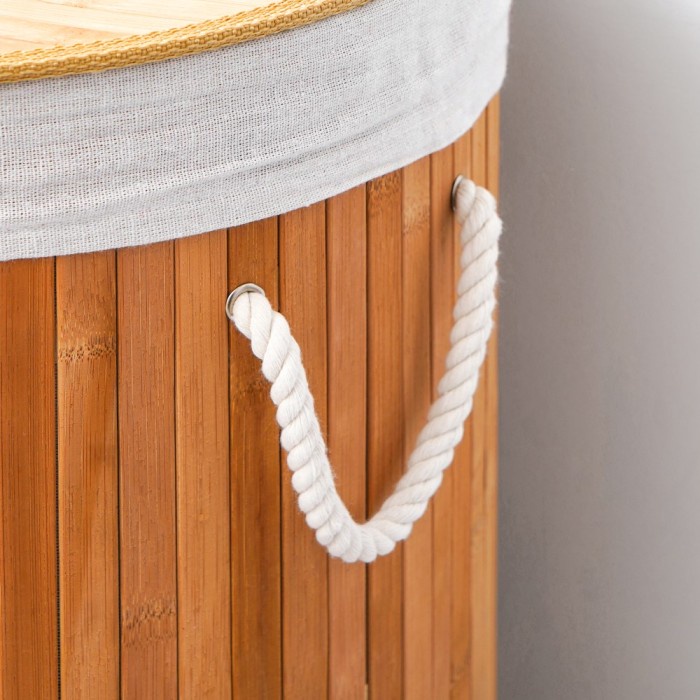 Informa - Keranjang Laundry - Keranjang Laundry Bambu 39x60 Cm