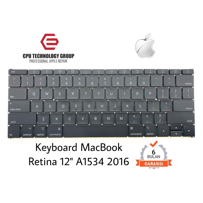 Masih Ada Keyboard Macbook Retina 12" A1534 2016