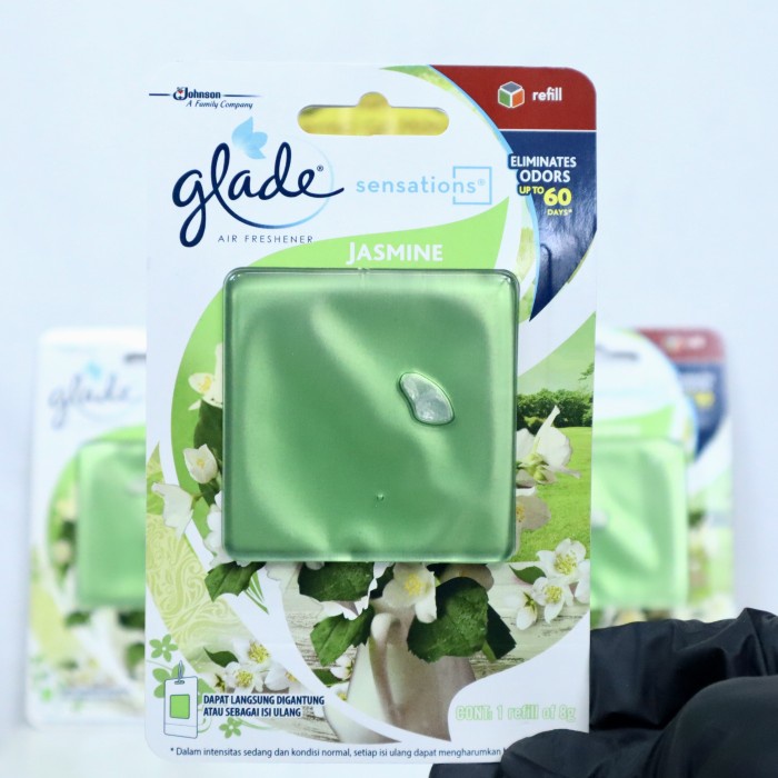 GLADE JASMINE - PARFUM MOBIL GLADE JASMINE REFILL - PEWANGI MOBIL