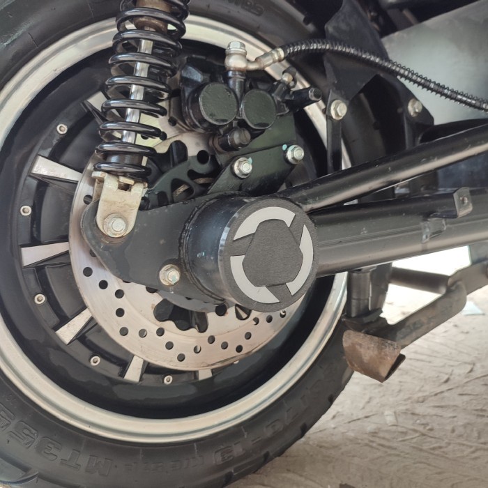 Tutup As roda dual tone Polytron Fox R & Fox S (satu set)