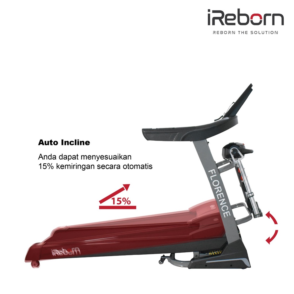 Alat Fitness Treadmill IReborn Florence (BANDUNG)
