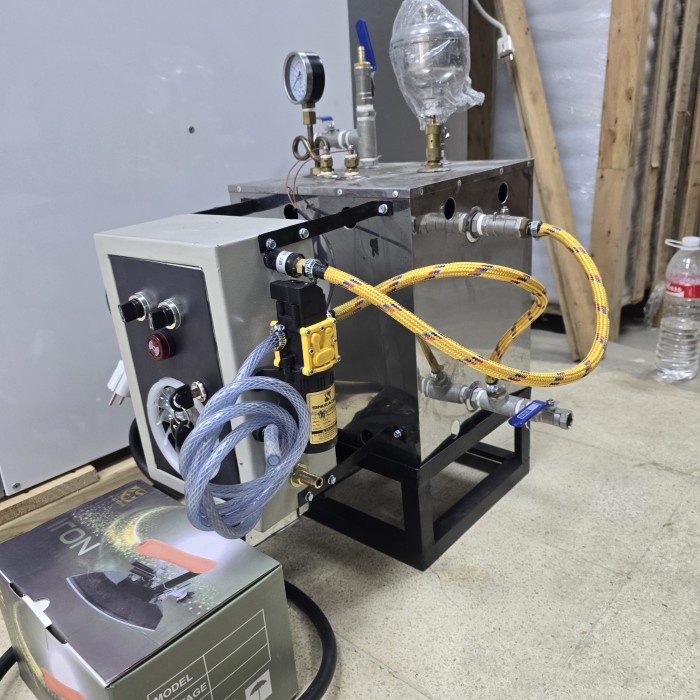 Setrika Uap Boiler Full Otomatis 20 Kg
