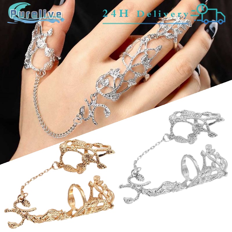 Cincin Sambung Cincin Jari Cincin Jari Jempol Telunjuk Wanita Dw05