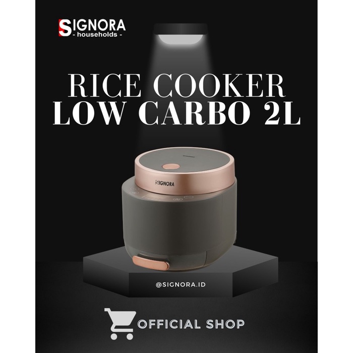 RICE COOKER LOW CARBO 2LT SIGNORA