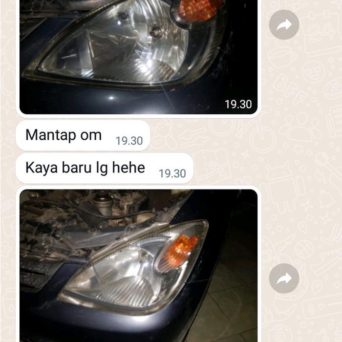 Velocity Vanguards Paket Nano Burn Coating Liquid 120 Ml ( No Adaptor ) Free : Aplicator Pad +