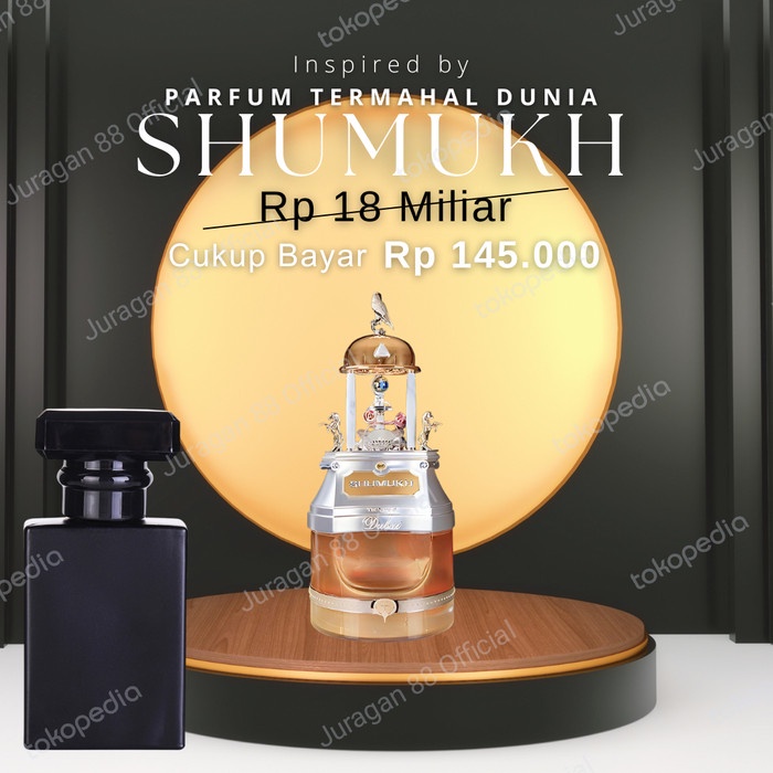Parfume Shumukh Termahal Dunia Edp Parfum Real Sultan Dubai Arab Uea