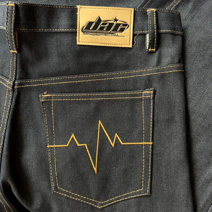 Lariss- CELANA DENIM SELVEDGE DAC OFFICIAL RED LINE / DENIM SELVEDGE ACCENT 15 OZ/ SELVEDGE KAKU/