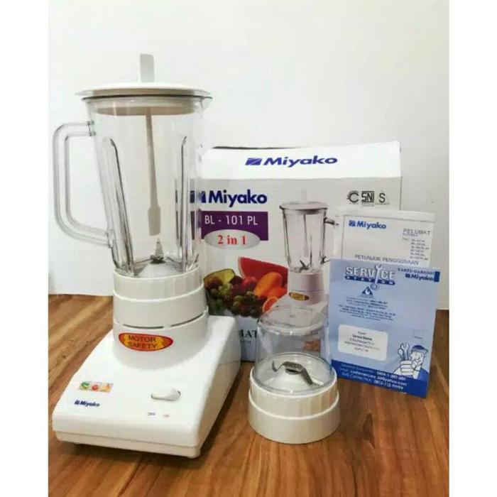 BLENDER MIYAKO BL-101 PL 2IN1 / BLENDER MIYAKO BL101PL / BLENDER PLASTIK MIYAKO BL 101 PL / BLENDER