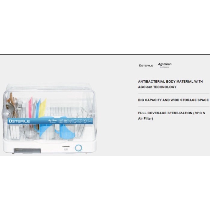 PANASONIC - DSTERILE STERILIZER DISH DRYER - PENGERING & STERIL BOTOL