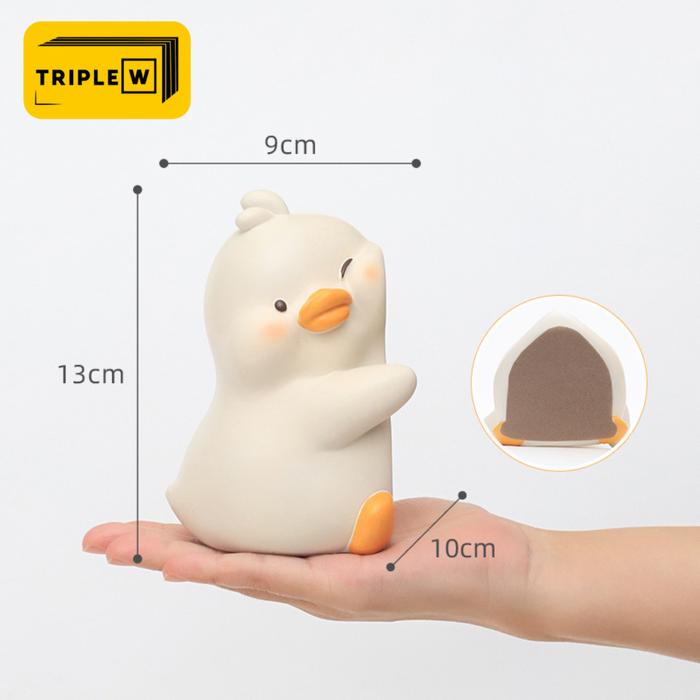 

Triplew Pembatas Buku Book Pajangan Bebek (2 Pcs) Lucu Stand Holder Organizer Twin Ducks Dekorasi