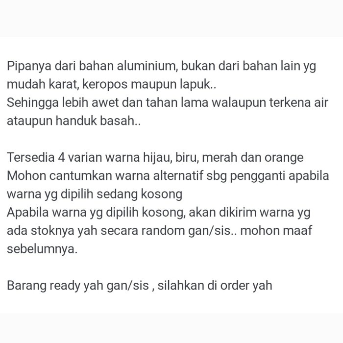 JEMURAN HANDUK ALUMINIUM 2 TINGKAT GROSIR MURAH PROMO