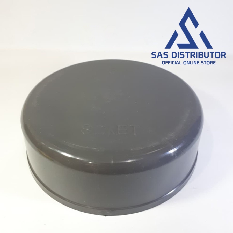AYOOOLLARIZSS Dop 6" inch D SOKET Cap 6" inch Tutup Pipa 6" in PVC Dop Polos 6 in Dop Pipa 6 inch