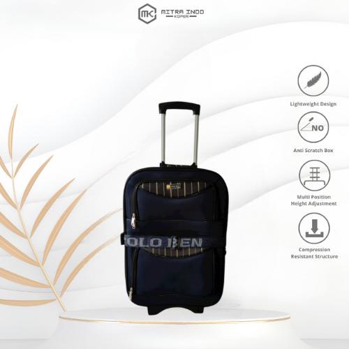 Polo Ben Size 24 Inch Koper Kain Kanvas Original Bagasi Premium