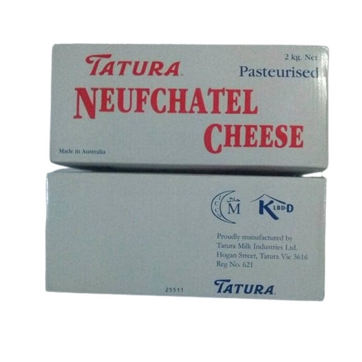 

Cream Cheese Neufchatel Tatura Halal For Tiramisu/Cheese Cake 2Kg Best Seller