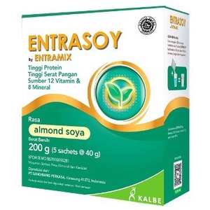 

Entrasoy Almond Soya 200Gr Terlaris