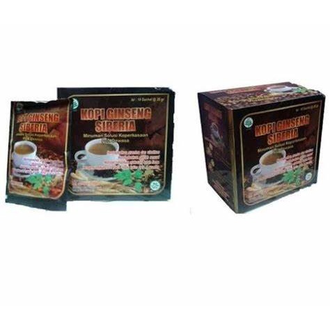 OBAT KUAT PRIA TAHAN LAMA HERBAL KOPI GINSENG SIBERIA ORIGINAL