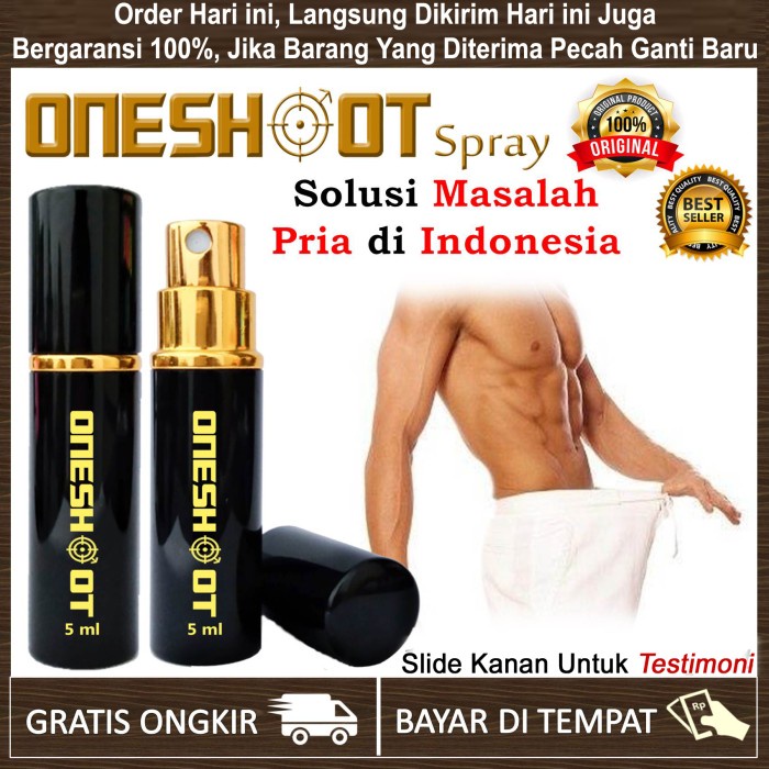 Obat Kuat Pria Tahan Lama Spray Herbal Oles Asli Original non Apotik