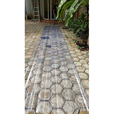 AYOOOLLARIZSS ATAP SPANDEK BENING-CLEAR-TRANSPARAN PET 1,2MM