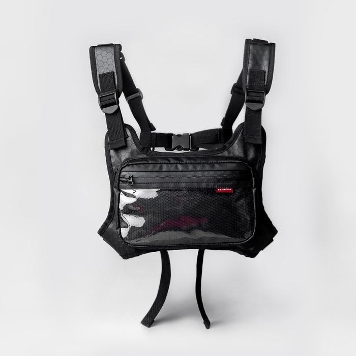 WTS- Tas Dada Waterproof Anti Air Hitam Pria Slingbag Tas Dada Tactical Tas Hp Ala Brimob