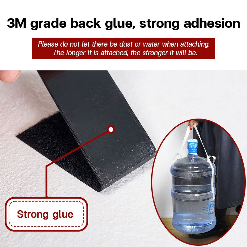 AYOOOLLARIZSS Velcro Perekat Tape Velcro Lakban Double Tape Hook and Loop Adhesive Perekat