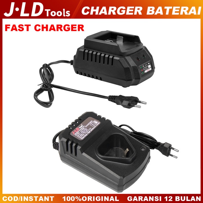 PROMO JLD Charger baterai Fast Charger/21V Charger and 12V Charger