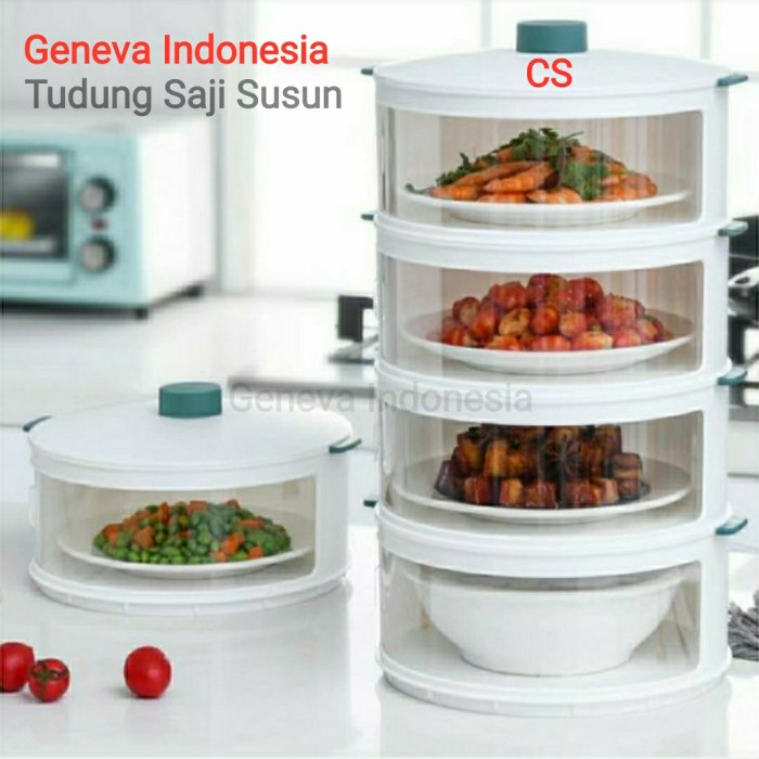 Penutup Makanan/Tudung Saji/Food Cover Layer Susun 5 CS