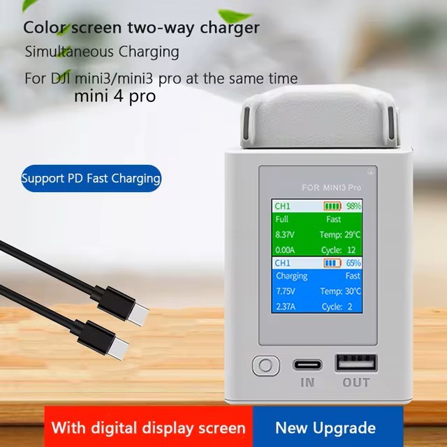 CHARGING HUB DJI MINI 3 PRO DJI MINI 3 Mini 4 TWO WAY CHARGER ORIGINAL