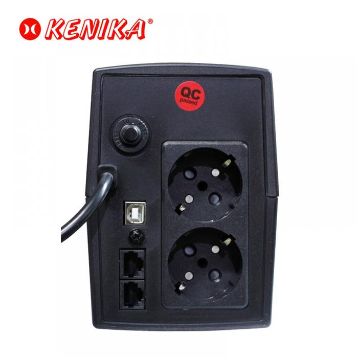 Menarik Ups Kenika Ke-600 Line Interactive Smart Ups 600Va With Avr