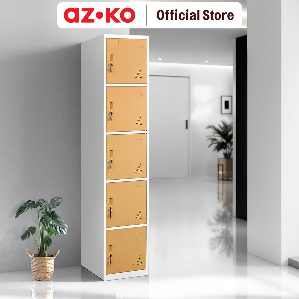 MASTERSPACE LOKER 5 PINTU - KREM BEE BEST SELLER