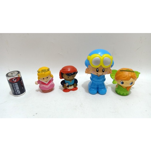 play town pirate mega bloks green fairy little people aurora figure