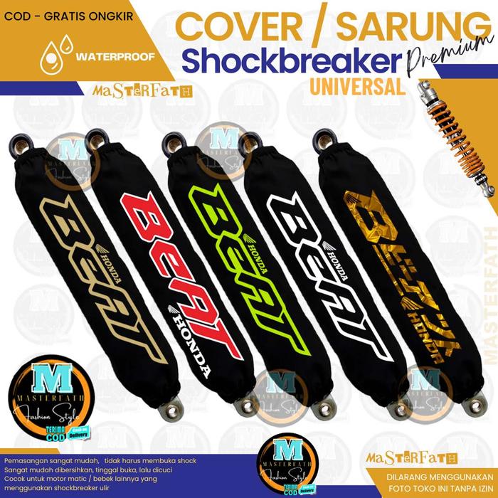 SARUNG PELINDUNG COVER SOKBREKER SHOCK BREAKER BELAKANG MOTOR BEAT