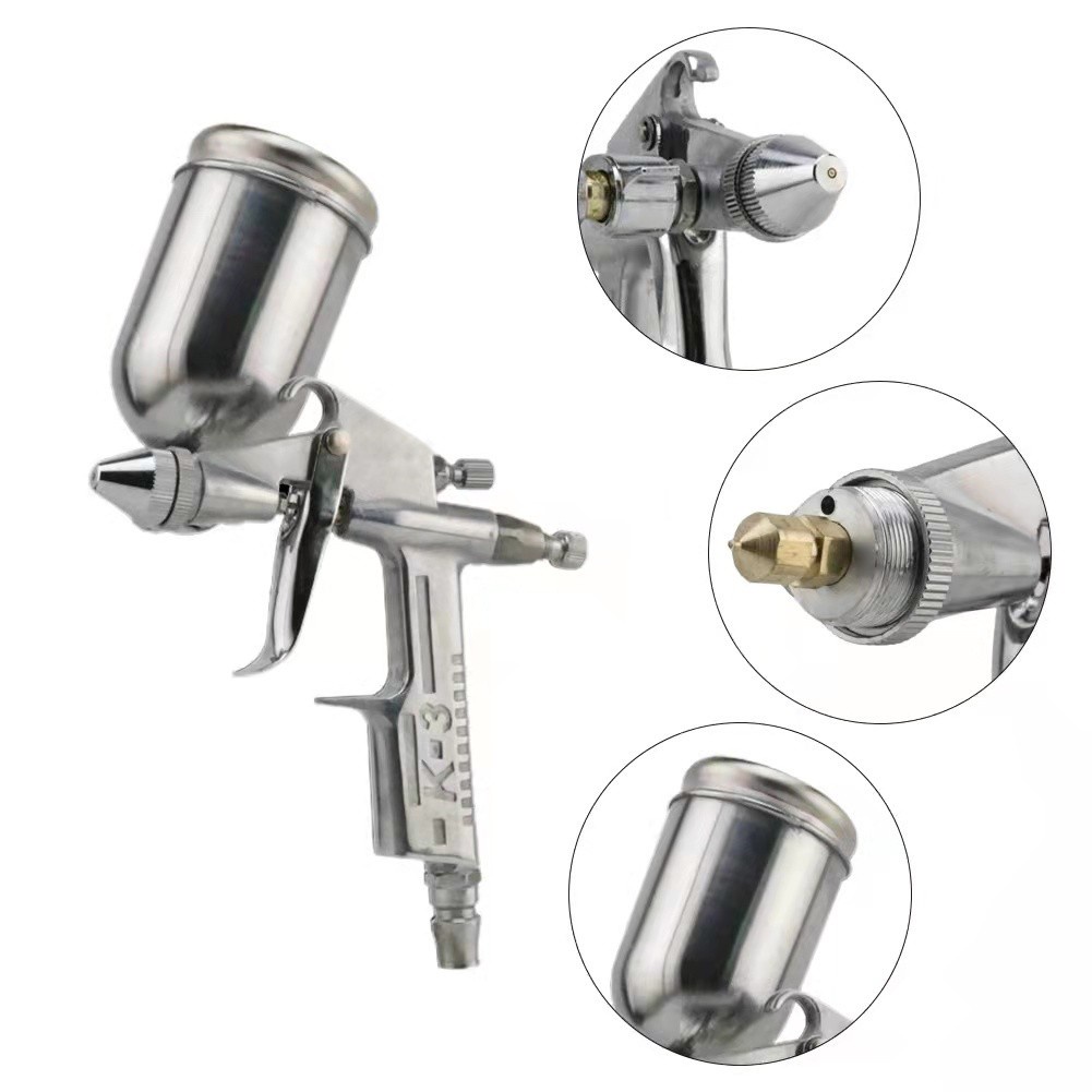 AYOOOLLARIZSS Sped Cet Meiji F75 Alat Semprotan Semprotan Cat Spraygun 400ml 750ml IWT SAGOLA