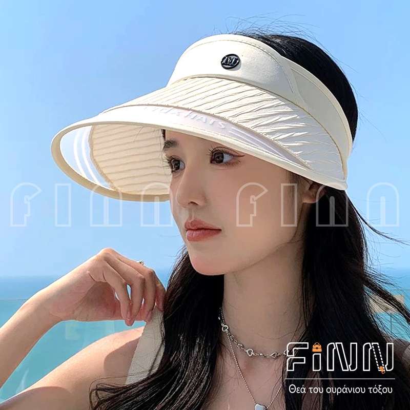 Finn - Topi Visor Pantai Summer Hat WANDX Anti Uv Topi Lipat