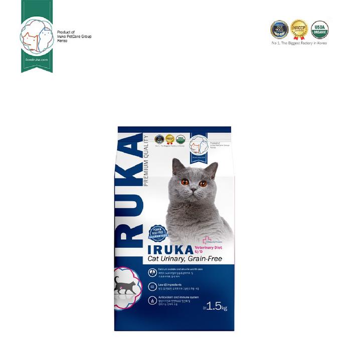 Iruka Cat Dry Food Urinary Grain Free - 1,5 Kg
